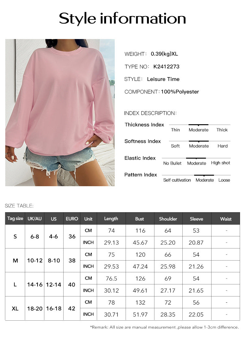 AURELLE – Loose Long-Sleeve Sweater