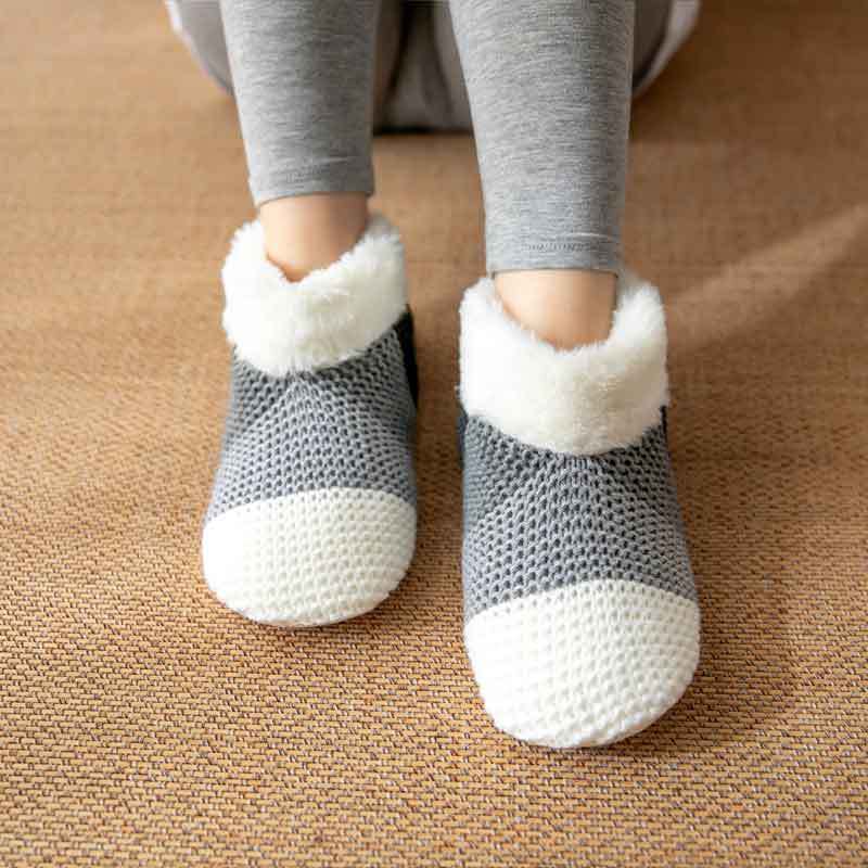 Women's Home Indoor Warm Non-slip Carpet Socks