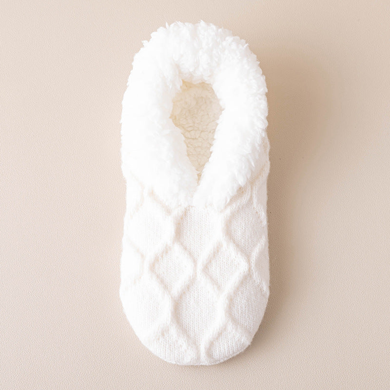 Winter Warm Short Cotton Slipper Socks Unisex