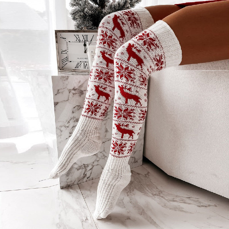 Casual Long Socks For Ladies Gifts Free Size