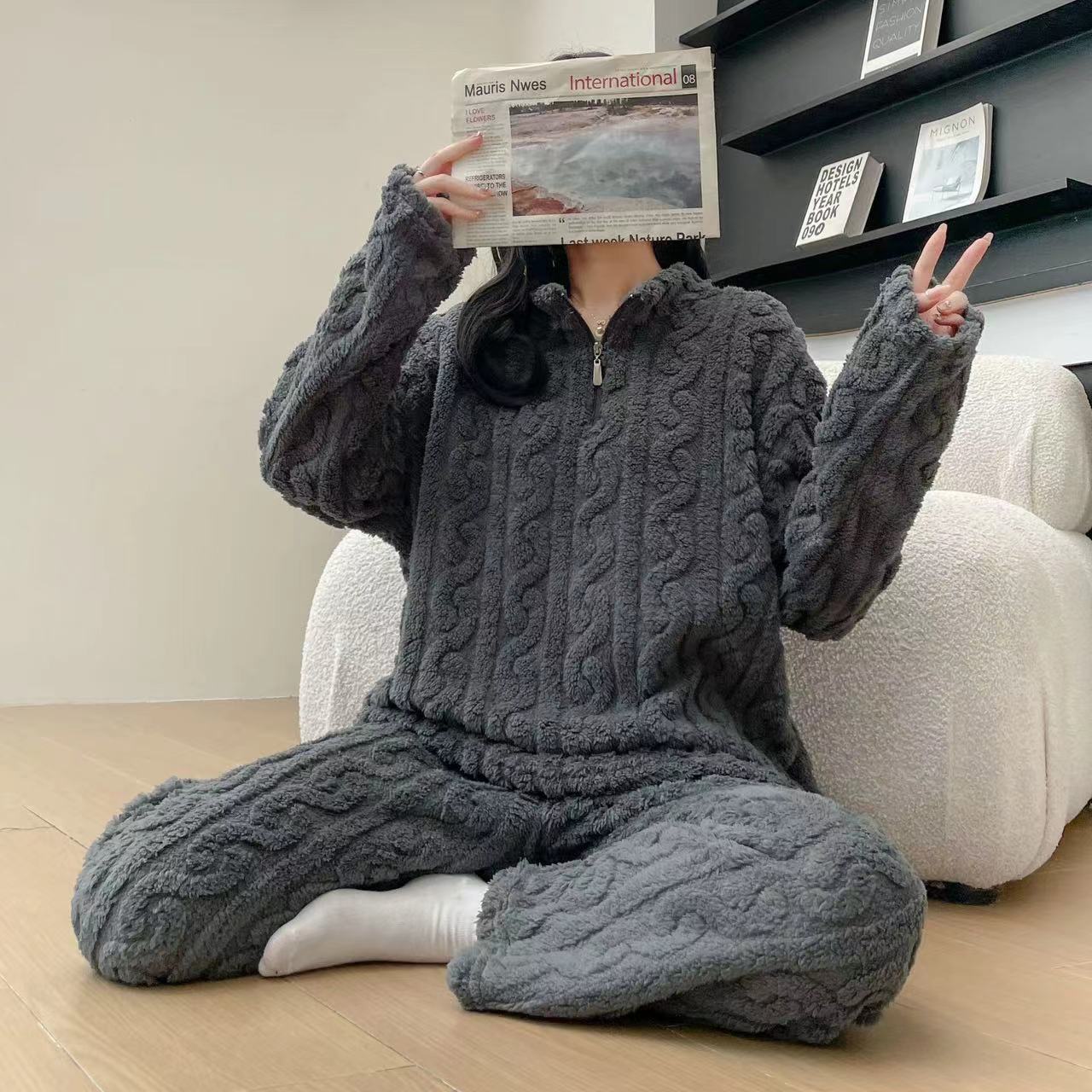 Premium Fleece Lounge Set