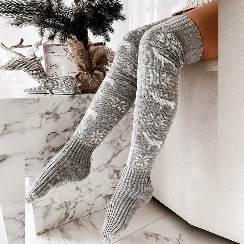 Casual Long Socks For Ladies Gifts Free Size