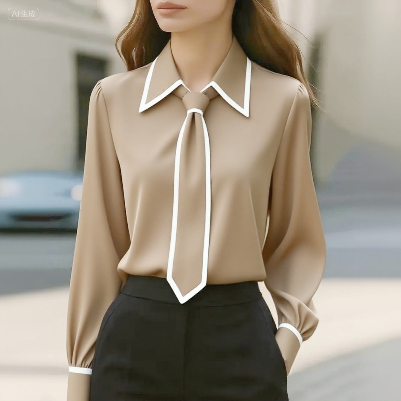 Women Classic Long Sleeve Shirt