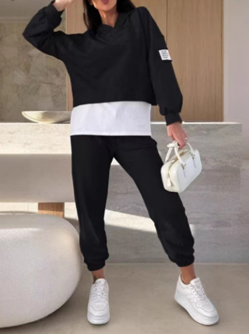 Hooded Top & Bottom Jogger Set