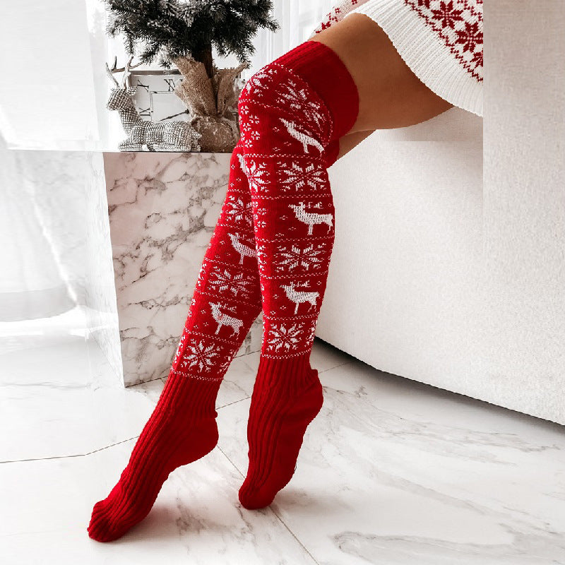 Casual Long Socks For Ladies Gifts Free Size