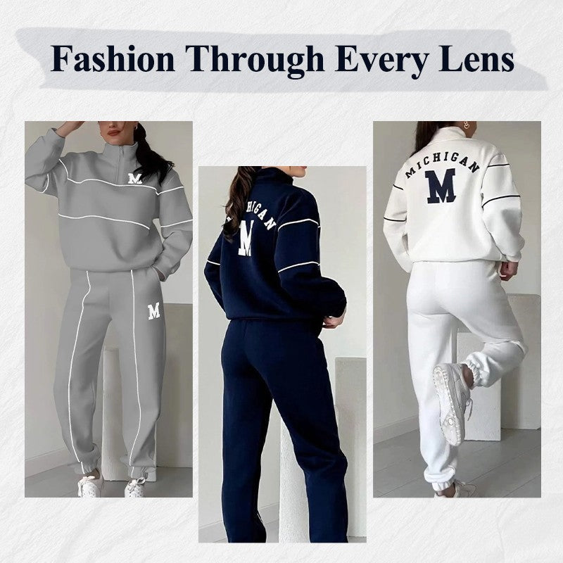 Women 2 Piece Outfits Relaxed Lounge Set