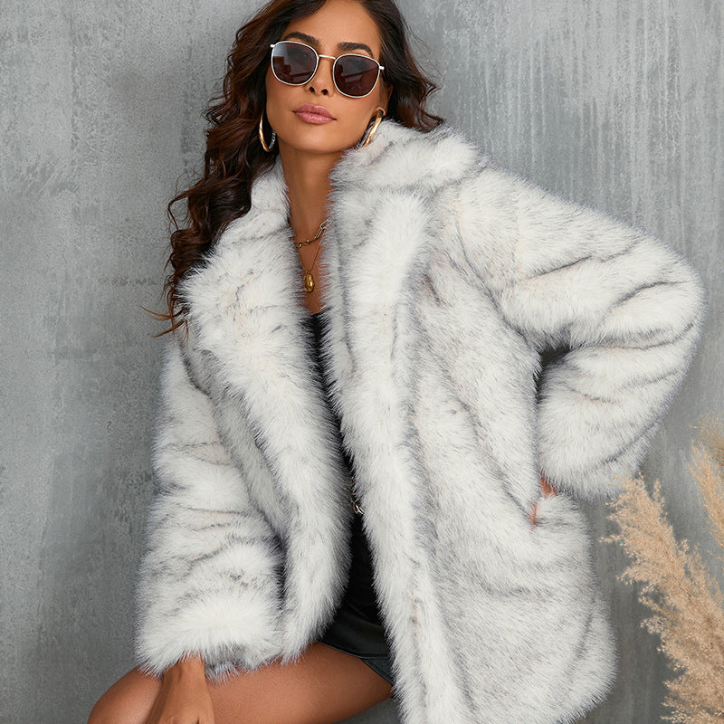Luxury Faux Fur Coat