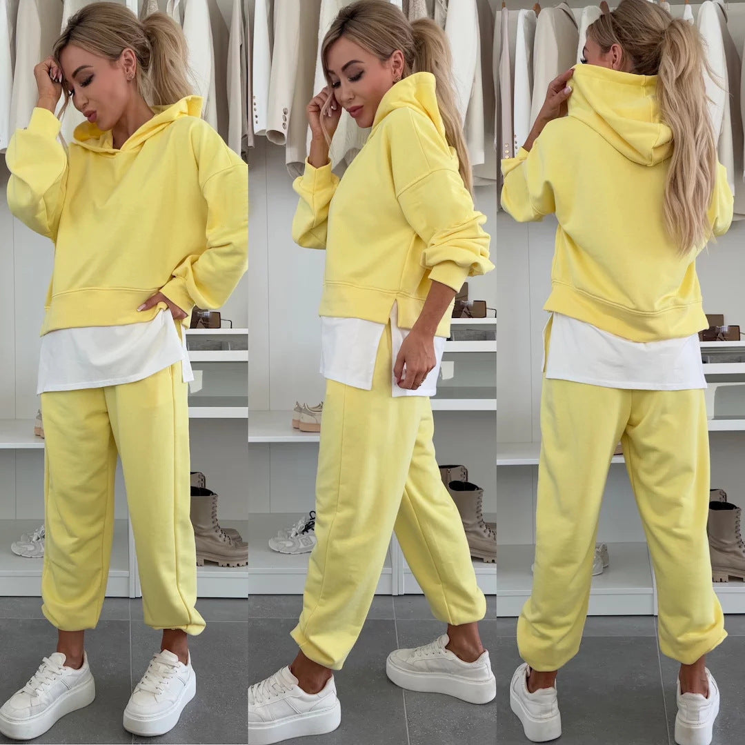 Hooded Top & Bottom Jogger Set