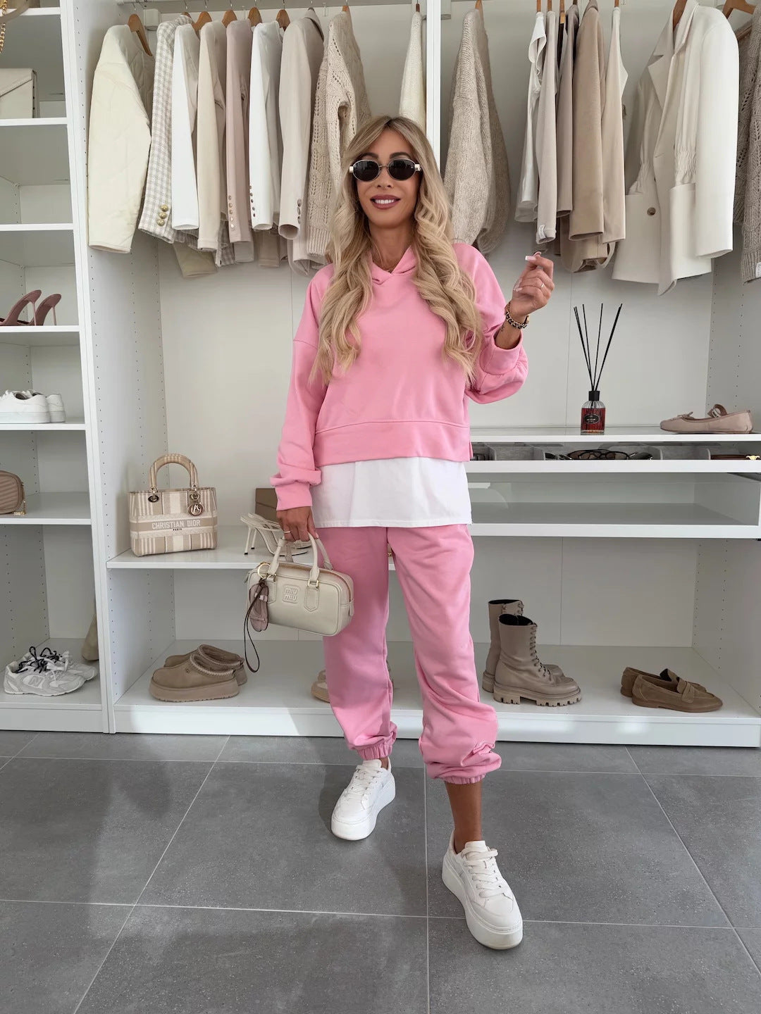 Hooded Top & Bottom Jogger Set
